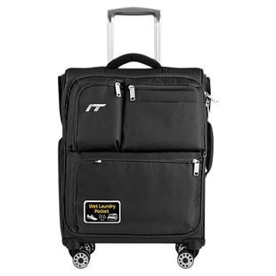 出口英国it牛津布拉杆箱超轻静音扩展20寸登机女防爆托运旅行李箱