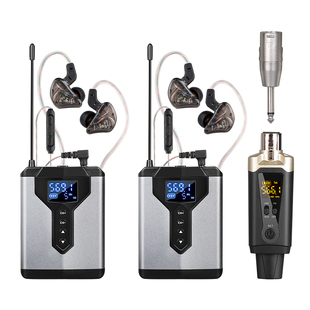 得普声MT2无线监听耳机耳返乐队排练舞台演出录音降噪充电式