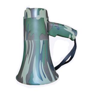 声悦达30WLED照明迷彩军绿手持喊话扩音器消防军训喇叭录音USB