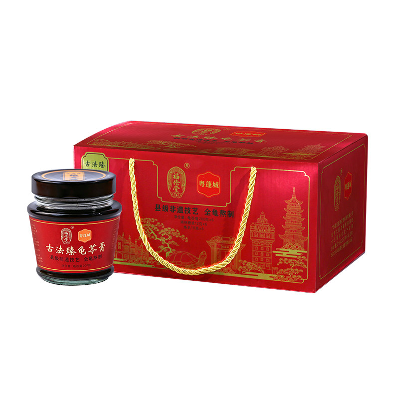 粤蓬城福伦堂古法龟苓膏无添加