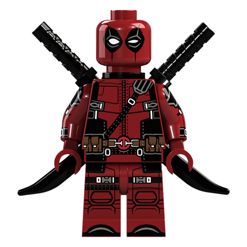 积木超级英雄X战警死侍2deadpool第三方MOC拼装儿童益智人仔玩具