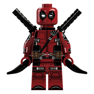 积木超级英雄X战警死侍2deadpool第三方MOC拼装儿童益智人仔玩具