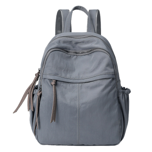 双肩包女2026新款时尚牛津布防水书包百搭大容量女士旅行背包休闲