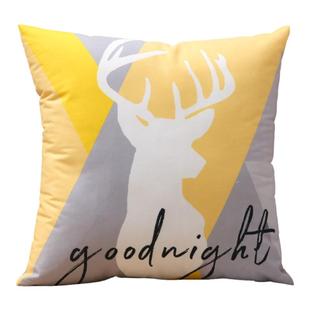 北欧抱枕沙发靠垫套汽车腰靠大靠枕办公室护腰午睡枕床头靠背垫子