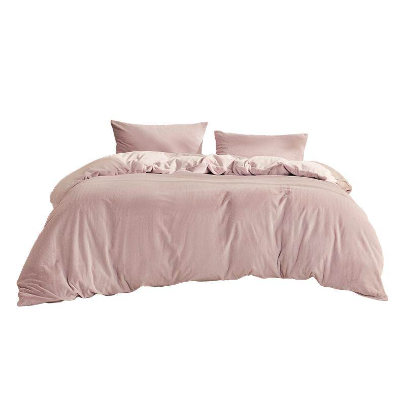 罗莱家纺秋冬新品加厚保暖毛毯办公室午睡空调毯仿貂绒被套毯套件