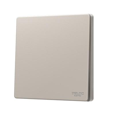 16A德力西电气奶咖色电源插座