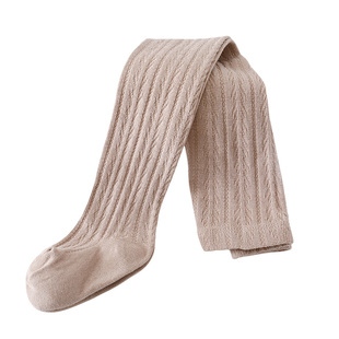 春款女童宝宝连裤袜外穿百搭时尚纯棉不勒pp春秋季婴儿儿童打底裤