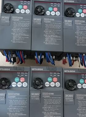 【议价-可维修】 MITSUBISHI FR-E720-0.4K 变频器 220V 0.4KW 工