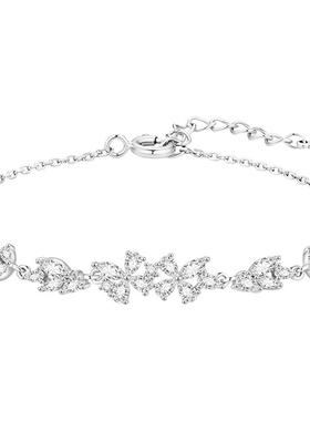 中国黄金轻奢小众精致纯银手链