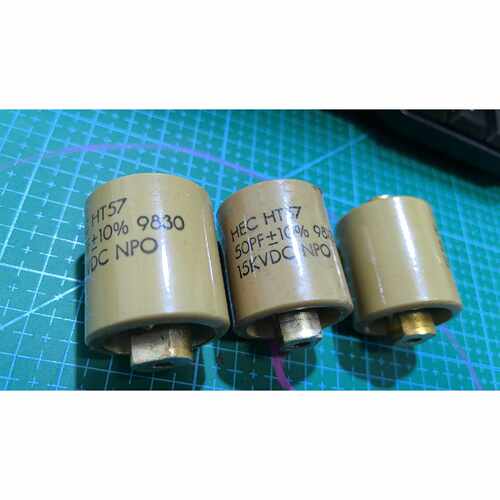 议价HECHT57高压陶瓷电容50PF1015KVDC维修