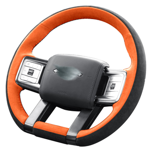 梵汐适用于方程豹钛7车用品钛3方向盘套手缝装饰改装件配件内饰