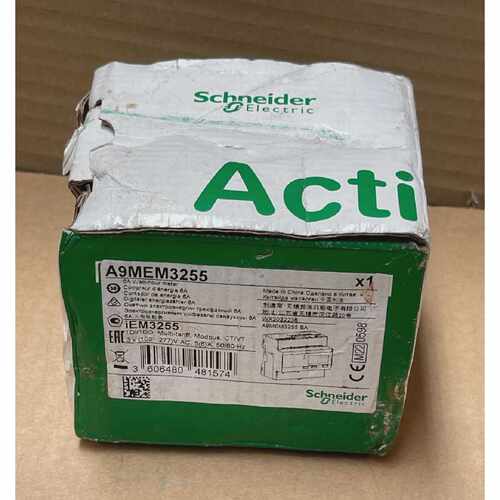 Schneider Electric A9MEM3255 iEM3255 3Phase Energy Meter  CT