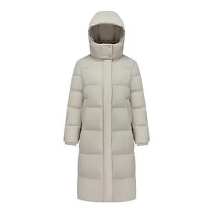 波司登冬季女长款过膝可脱卸帽羽绒服舒适面料品质显瘦正品出清