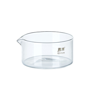 湘玻玻璃结晶皿蒸发皿培养皿平底实验室器皿60/90/100/150/180mm