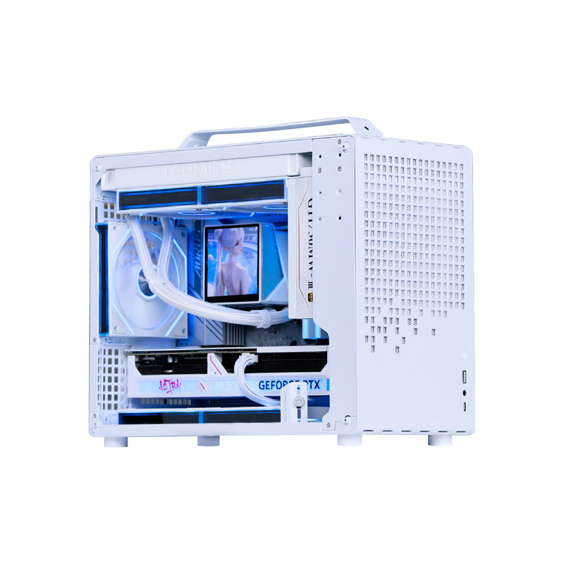 幕野装机 乔思伯Z20机箱 AMD/9800X3D/9700X 提携式DIY电脑主机