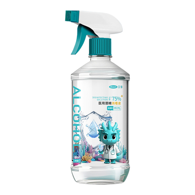 艾享医用酒精喷雾500ml