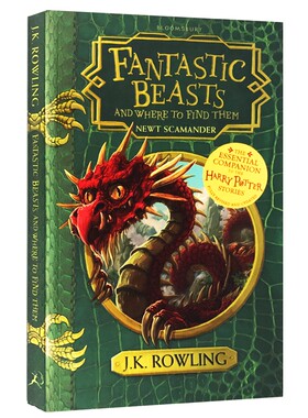 神奇动物在哪里 Fantastic Beasts and Where to Find Them 英文原版小说 英国版 哈利波特外传Harry Potter JK罗琳周边书英语书籍