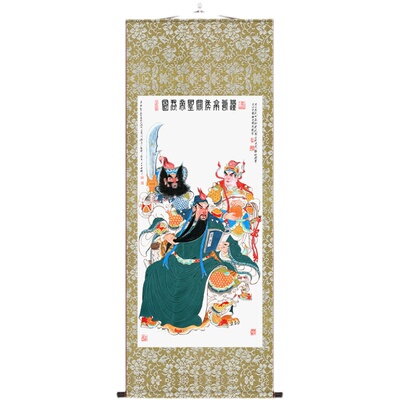 三国五虎上将挂画张飞黄忠赵云