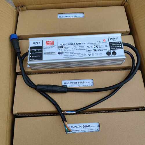 询台湾明纬HLG-240H-54AB防水电源led驱动电源24