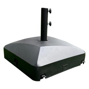 带轮子的太阳伞底座 遮阳伞加重墩子水箱配重固定器 移动方便省力