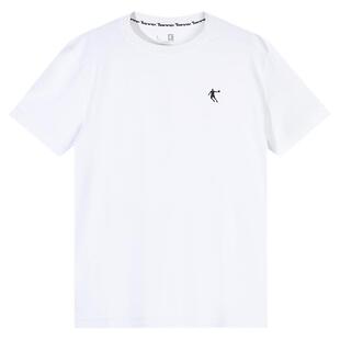 乔丹速干短袖T恤男夏季新款冰丝透气薄款休闲运动上衣健身跑步服