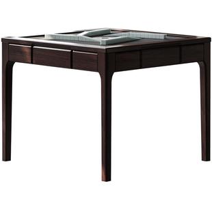 四方城2024新款实木麻将机餐桌两用全自动低音电动中式麻将桌