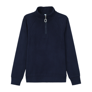 半拉链卫衣女款2026新款春秋中年妈妈洋气减龄显瘦百搭长袖上衣