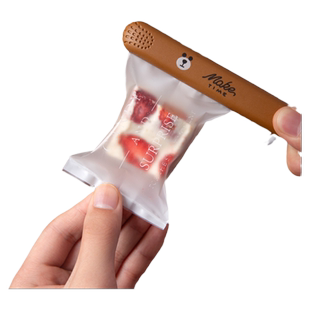 雪花酥包装袋机封曲奇饼干牛轧糖烘焙奶枣袋子糖纸专用独立糖果袋