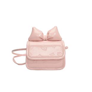 可爱女童包包2025新款儿童蝴蝶结斜挎包公主女孩宝宝时尚外出挎包