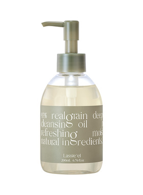 lassieel/丽斯莱亚深层天然温和溶解谷物卸妆油乳化不刺激200ml