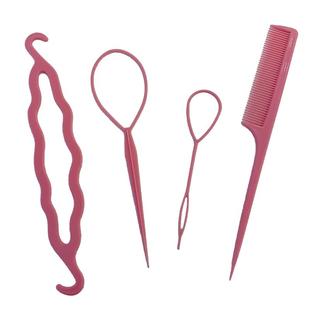 儿童编发神器拉发针盘发掏发神器工具宝宝扎头发穿发器头饰小女孩