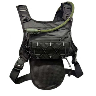 德毅营 三代战术胸包工装骑行包街头潮机能马甲背心包ins机车胸包