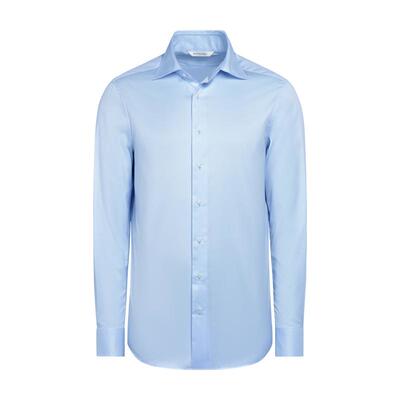 Suitsupply浅蓝色棉衬衫