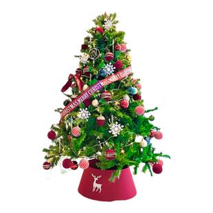 2024新款圣诞树客厅摆件加密云杉树diy高级感仿真ins网红大树盆景