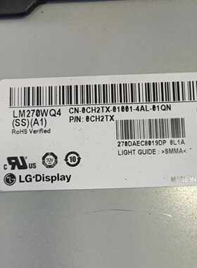 议价DELL U2715HC屏线  配屏LM270WQ4  全新现货