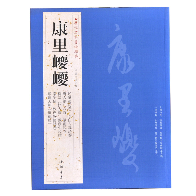康里巎巎【历代名家书法经典】元代书法家字帖 述笔法记卷 李白古风试卷 唐人绝句六首 柳宗元梓人传 跋赵孟頫道德经