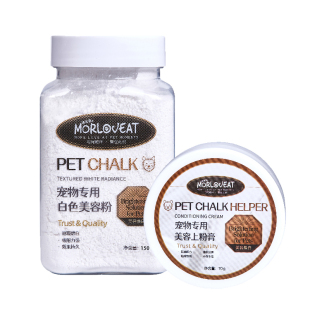 宠物专用美白粉上粉膏西高地增白粘粉霜膏拔毛粉美容粉增白造型