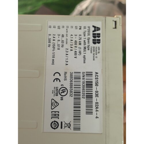 议价0.75ABB变频器维修