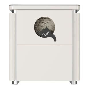 鹿匠搬不走的保险箱CSP国标认证家用小型2026新款智能人脸识别指纹密码锁看不出来50cm宽隐藏式床头柜保险柜