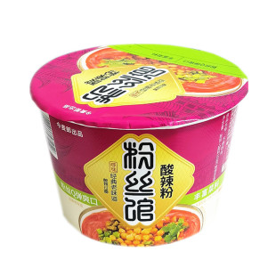 今麦郎光华粉丝馆够味酸辣粉 整箱12桶装 方便面米线速食泡面包邮
