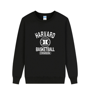 哈佛大学校服HARVARD卫衣圆领套头纪念品秋季加绒大码青少年外套
