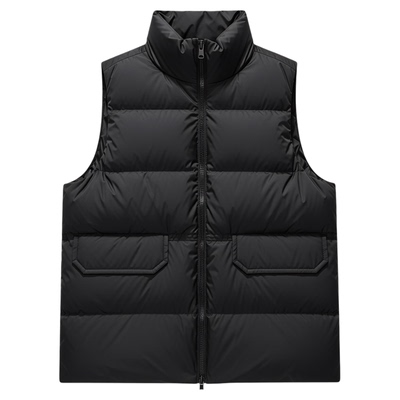 保暖防风羽绒马甲女秋冬背心外穿