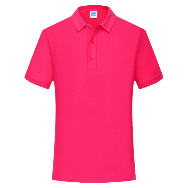 polo衫男女短袖夏季大码上衣纯棉有翻领t恤工作服刺绣定制印logo