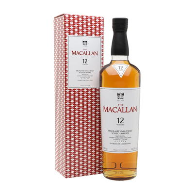 麦卡伦12年蓝钻双桶威士忌700ml