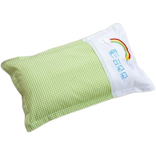 单个绣花儿童枕套婴幼儿枕头宝宝幼儿园午睡小号枕芯纯棉新生护颈