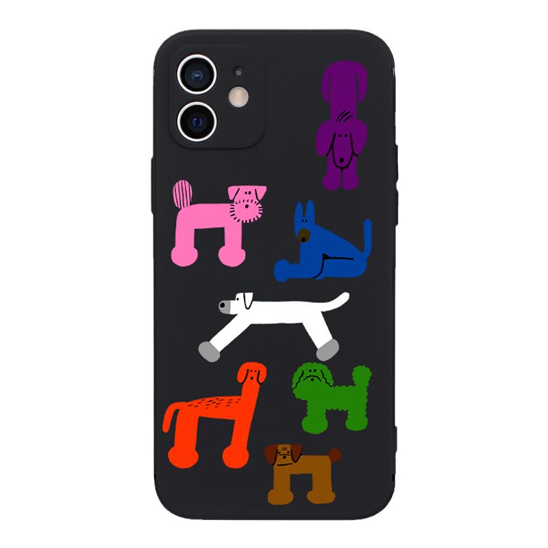 玩壳总动员原创可爱趣味小狗小猫适用iPhone17promax情侣手机壳16pro全包硅胶苹果15软壳13/12防摔保护