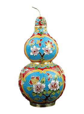 景泰蓝掐丝珐琅葫芦工艺品摆件