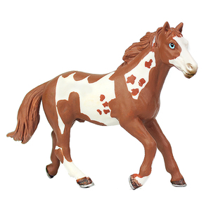 仿真马模型骏马世界名马白马黑马套装野生动物玩偶儿童小马玩具