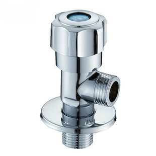 全铜加厚加长三角阀冷热水通用马桶热水器止水阀八字阀门开关家用