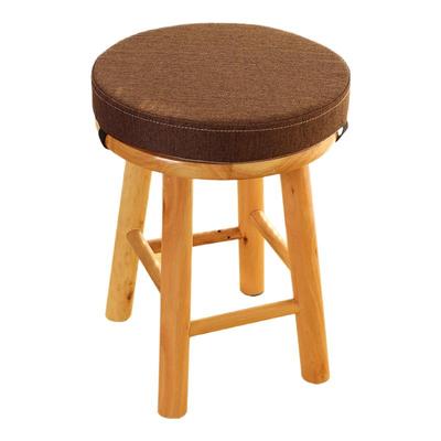 可拆洗加厚圆形凳子垫